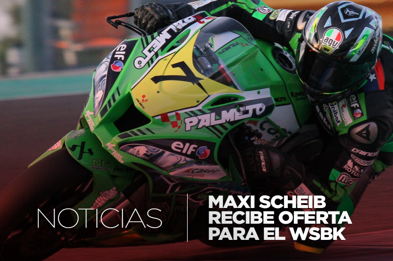 ¡Maxi Scheib recibe oferta para correr en el WSBK 2020!